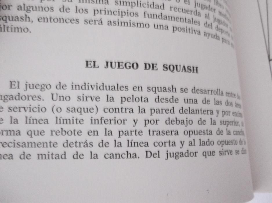 Livro de Squash, John Beddington