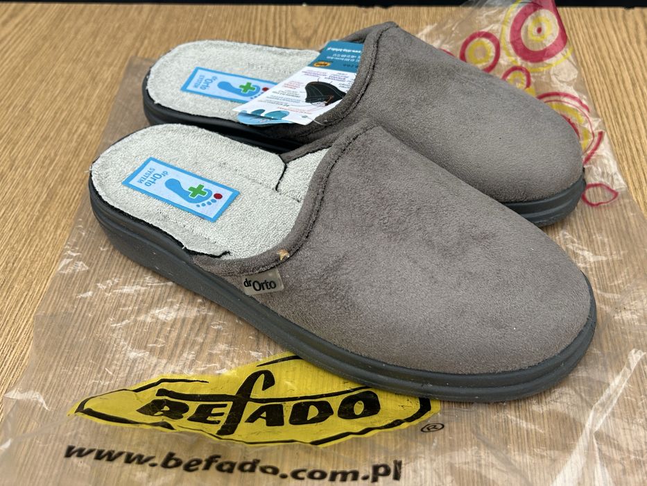 Kapcie pantofle domowe damskie rozmiar 38 Befado