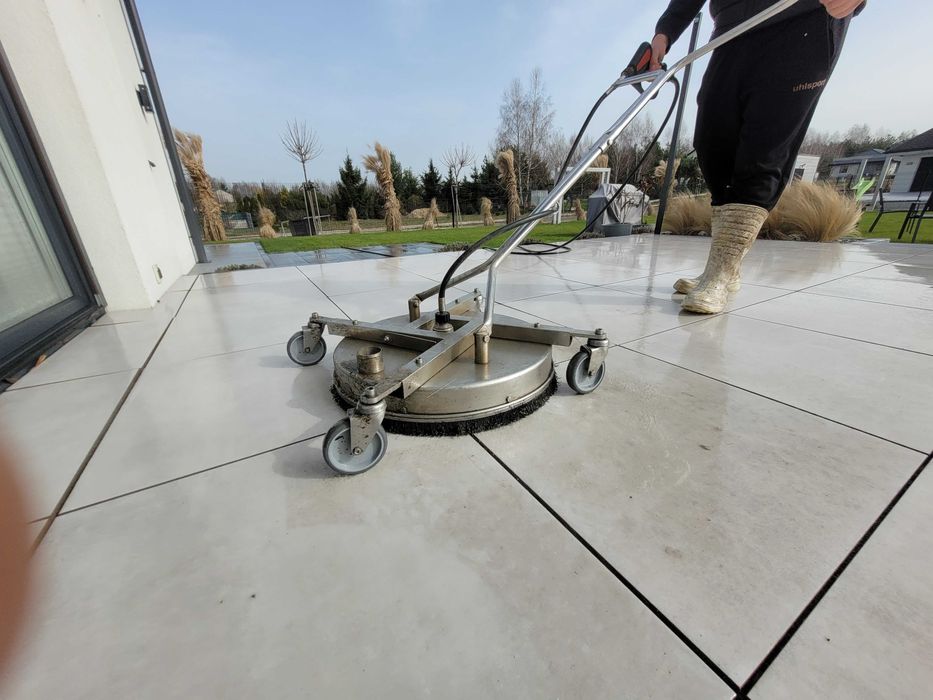 Mycie kostki brukowej Czyszczenie elewacji i dachów + impregnacja