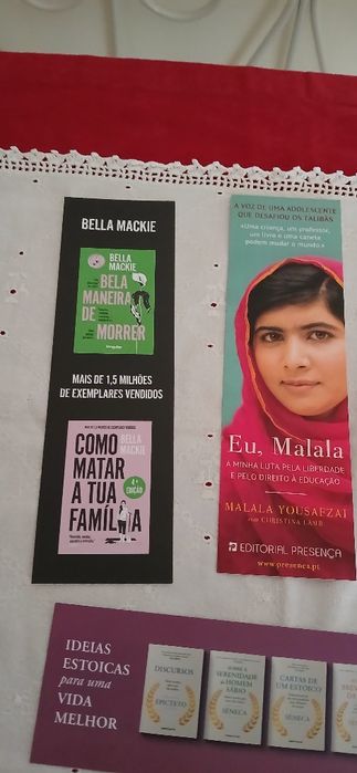 Marcadores para livros, novos