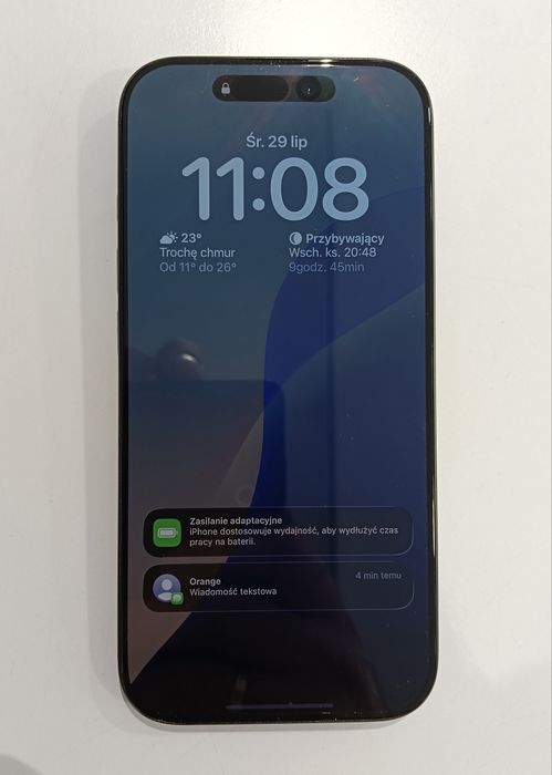 iPhone 16 Pro 128GB Black, 95% % GW do 06.09/2027