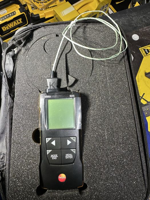 Термометр testo 925 bluetooth канальний промисловий термометр