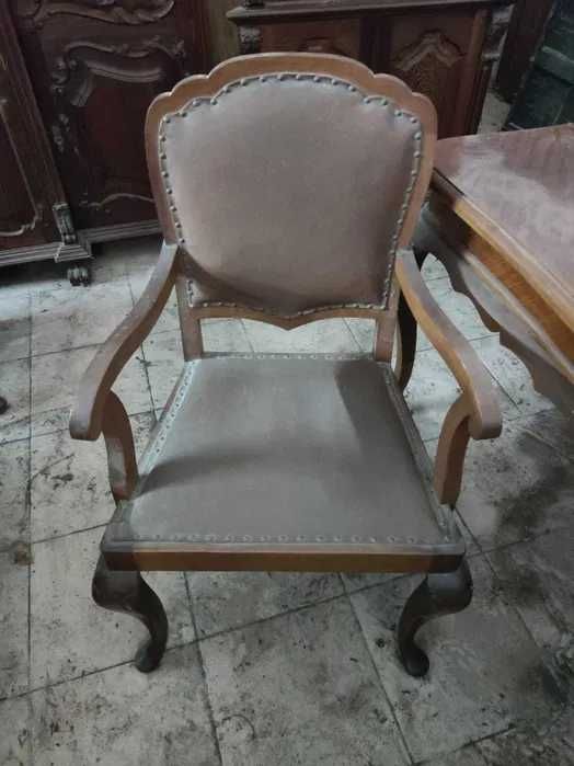 Conjunto de 15 peças de Sala Antigo Cerejeira