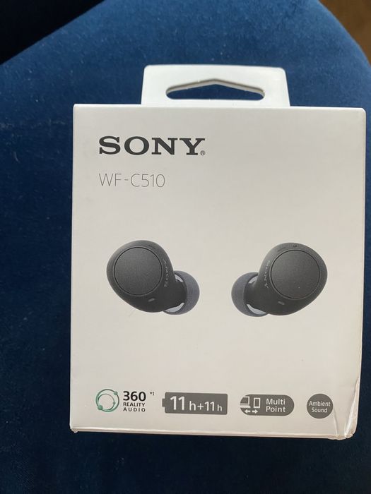 Słuchawki bezprzewodowe Sony WF-C510 wodoodporne czarne