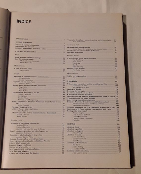 Livro do Ano 1976, Publicações Alfa