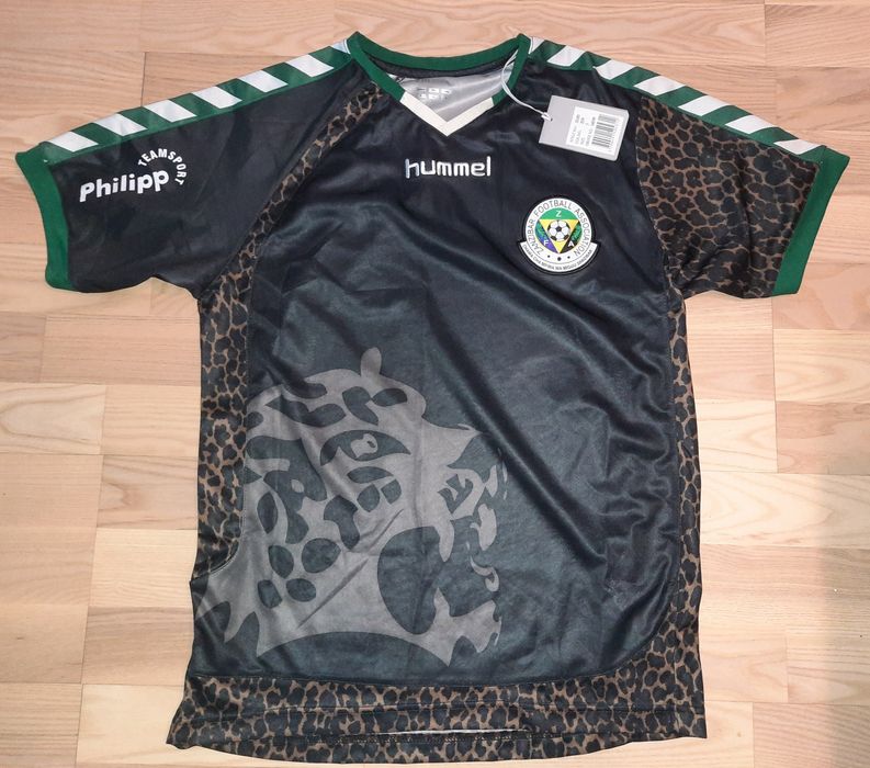 koszulka hummel S Zanzibar 2006 nowa dla fana pilki tshirt afryka