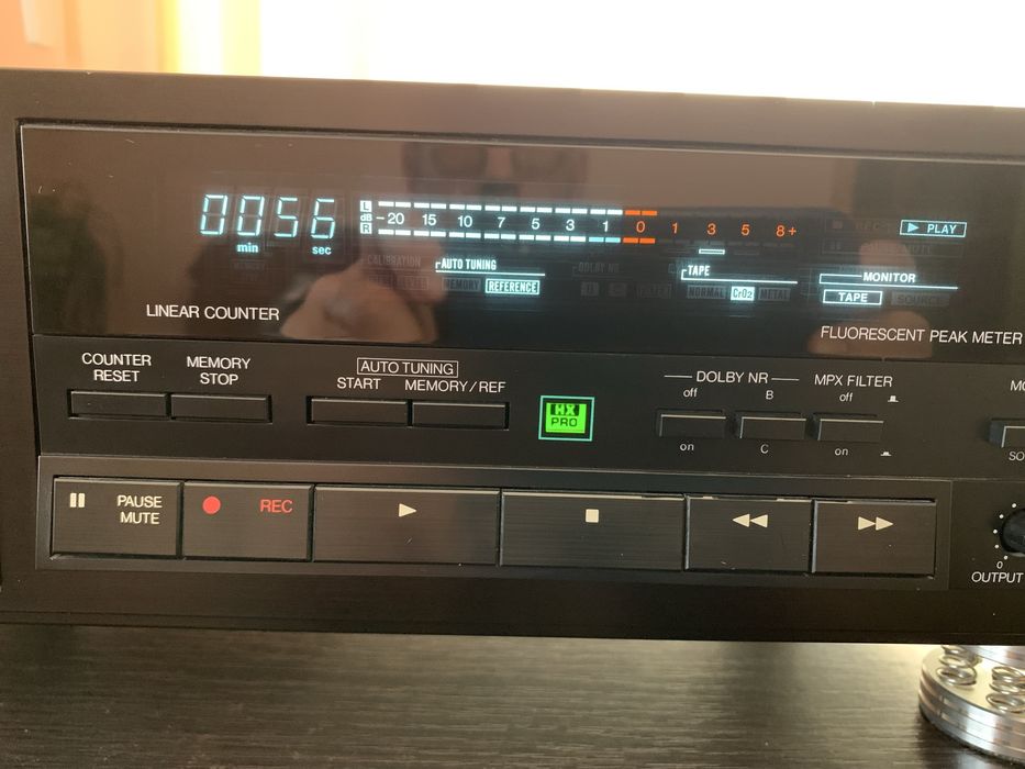 Топова касетна дека Denon DR-M44HX • 3 heads • Direct Drive • Сервіс Німеччина