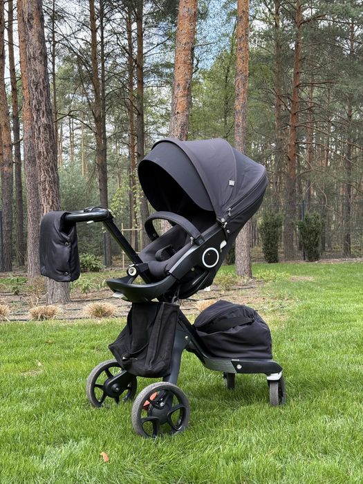 Wózek Stokke Xplory Black spacerówka gondola stan bdb
