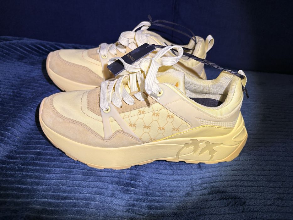 Sneakersy Pinko nowe zółte
