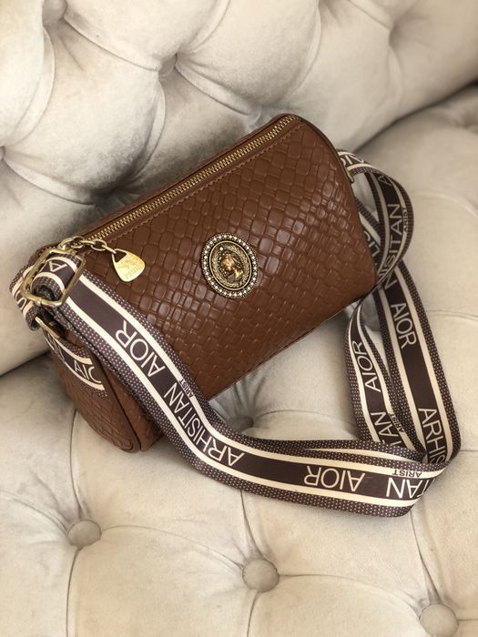 Сумка ,сумки чорна та коричнева жіноча.