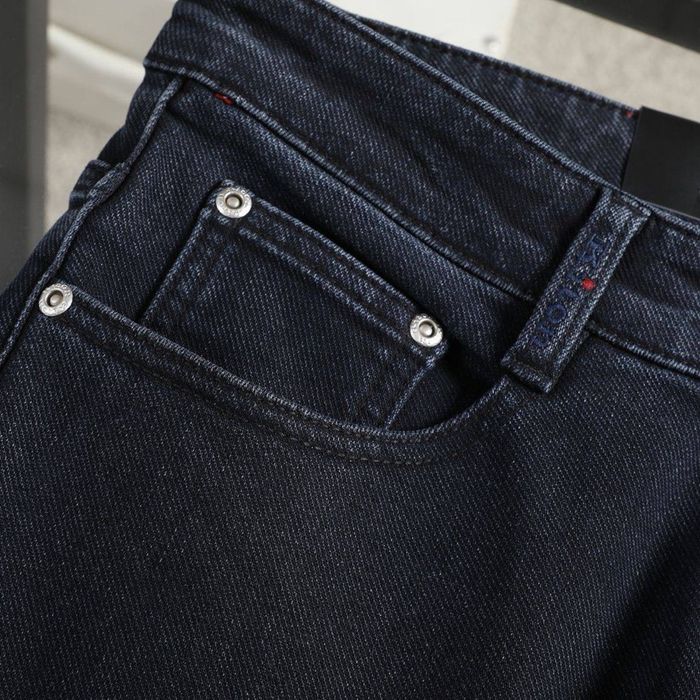 Джинси Kiton чорні чоловічі нові мужские черные брюки штаны