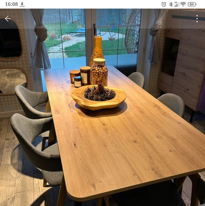 Stół do jadalni rozkładany dąb artisan