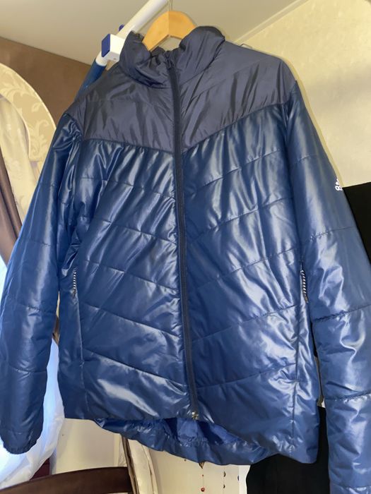 Оригінальна куртка adidas синя