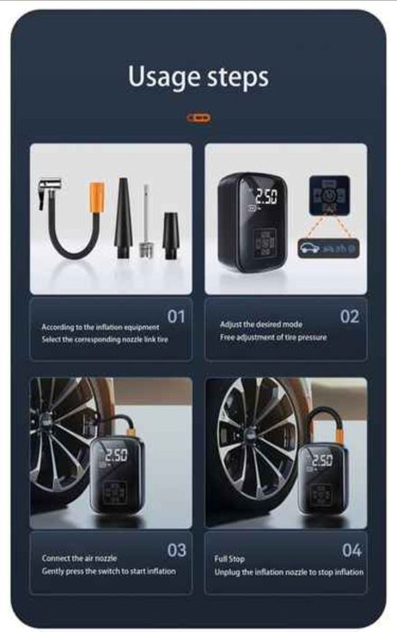 Compressor, Bomba de ar (Novo)