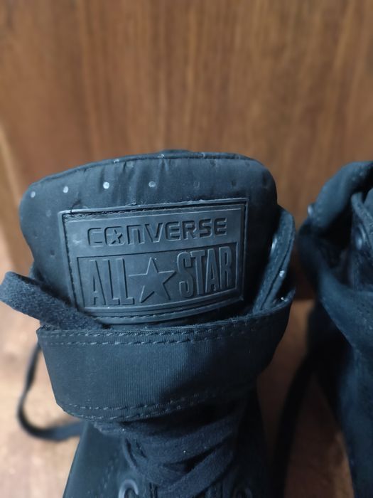 Converse All Star wysokie czarne r. 37,5. Idealny stan!
