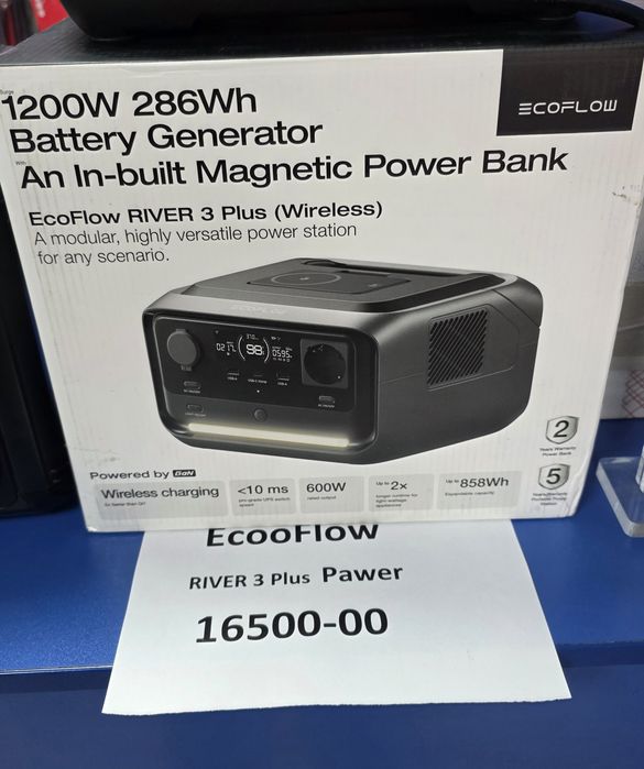 Зарядна станція ECOFLOW  pawerriver 3 plus