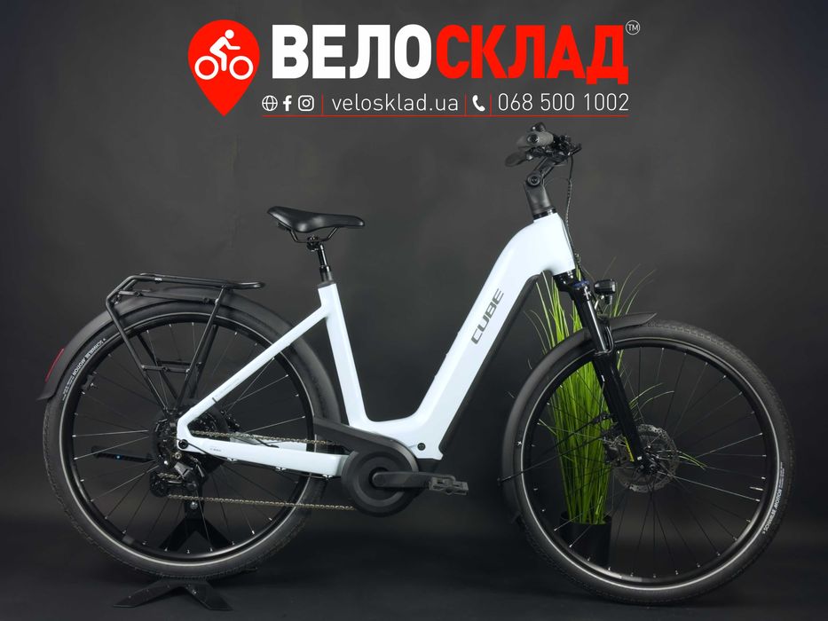 Велосипед  електро 28» Cube TOURING HYBRID ONE 800