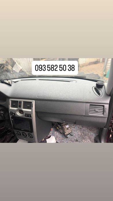 Торпеда приборная панель ВАЗ 2170 приора руль, консоль приора