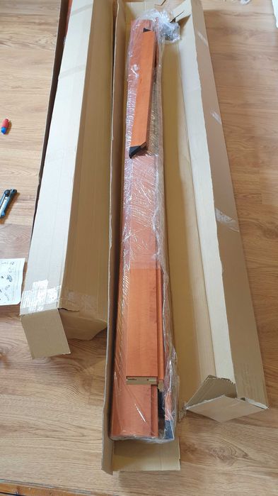 Drzwi przesuwne 90 cm z dedykowaną ościeżnicą 80 cm (2 komplety)