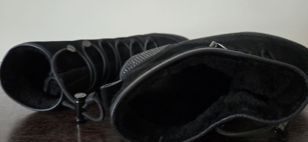 Botki damskie zamsz czarne r.39 Michael Kors