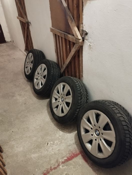 Koła stalowe z oponami zimowymi do BMW 205/55/16