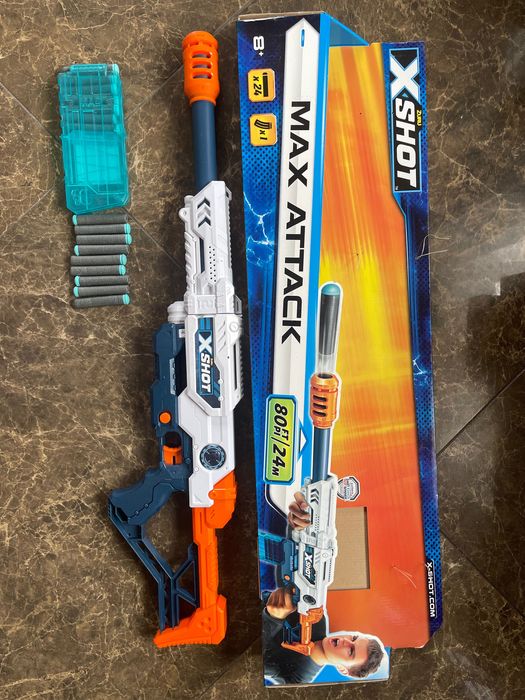Бластер автомат X-shot max attack полуавтоматичний