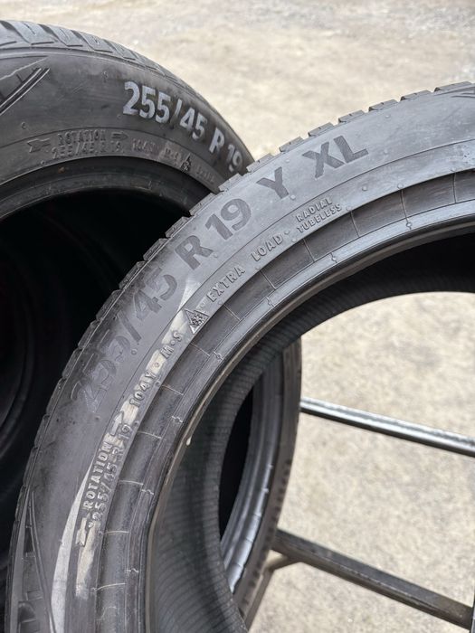 Шины БУ 255 45 R 19 Continental Allseason Contact резина всесезонная