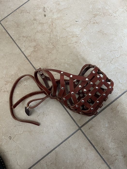 Намордник кожанный для БОЛЬШИХ СОБАК