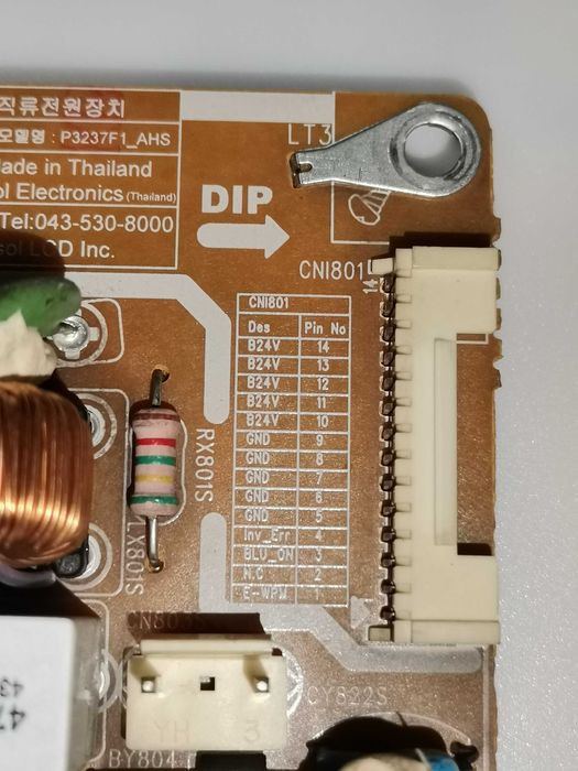 Fonte de alimentação Samsung BN44- 0 0 3 3 9 B  P 3 2 3 7F1_AHS