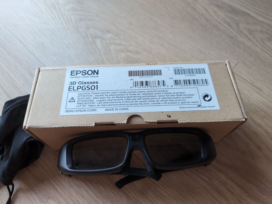 Okulary 3D Epson ELPGSO1 do projektora