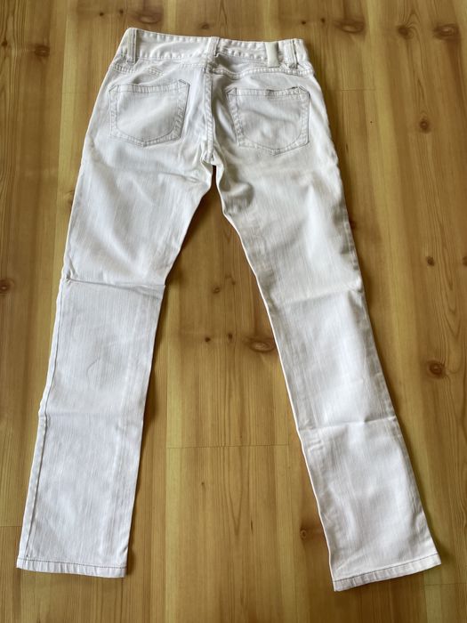 Białe spodnie Vero Moda, rozmiar: W:28 L:34