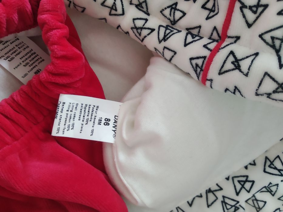 Dres ocieplany Dany, nowy, r.86