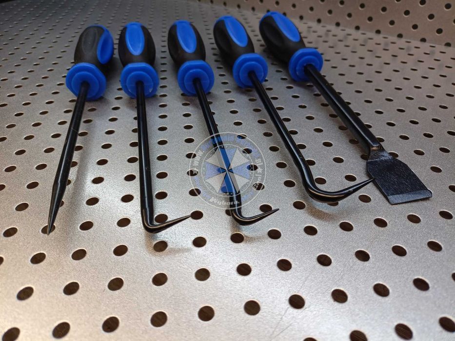 Śrubokręty haczykowe, haczyki do oringów uszczelek 9-elementów