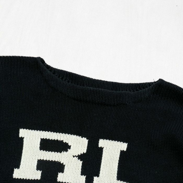Ralph Lauren RL logo sweter dzianinowy L męski
