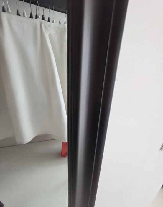 Duże lustro gruba rama 180
