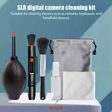 Kit de limpeza para lentes de camara fotografica novo