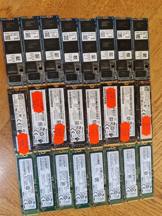 SSD m.2 Швидкісні  256gb 100%  Samsung Hynix Western Digital