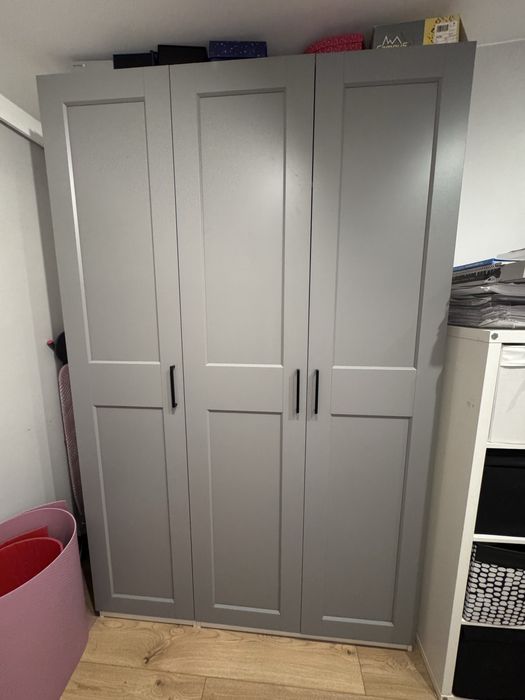 Drzwi GRIMO PAX Ikea szare 50 x 229 cm