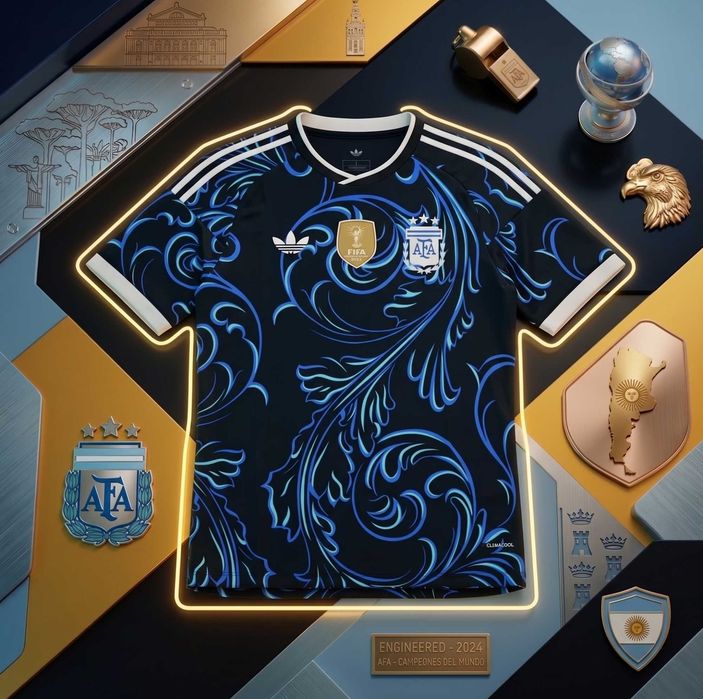 Camisola Argentina Secundária Mundial 2026
