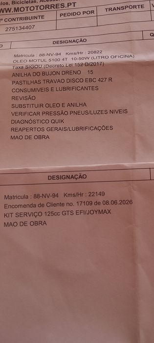 MOTO SYM 125 Gts i -efi