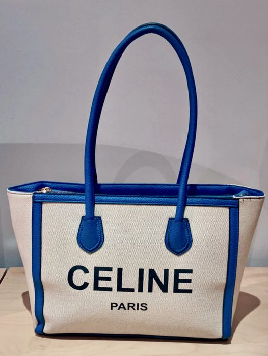 Carteira de lona em cor de ateia e azulão