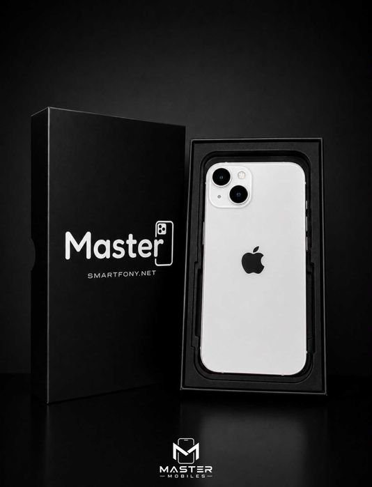 iPhone 14 128 GB White | Jak Nowe | 6M Gwarancji | 100% Bateria | SIM+eSIM