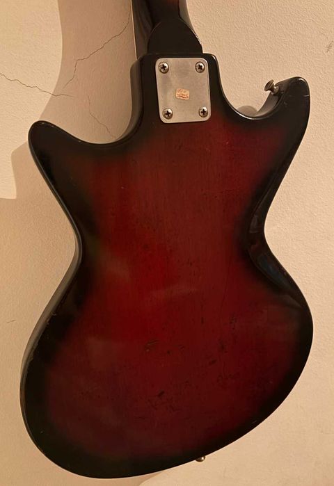 Guitarra elétrica Teisco S80 1963 (Japão)