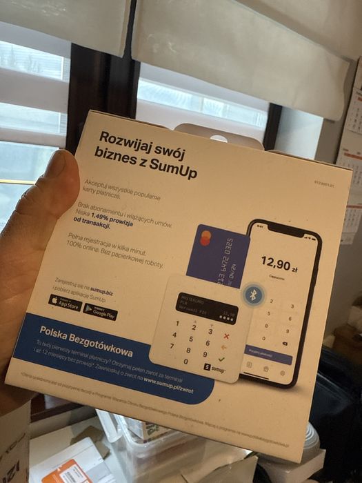 Sumup terminal platniczy nowy nierozpakowany