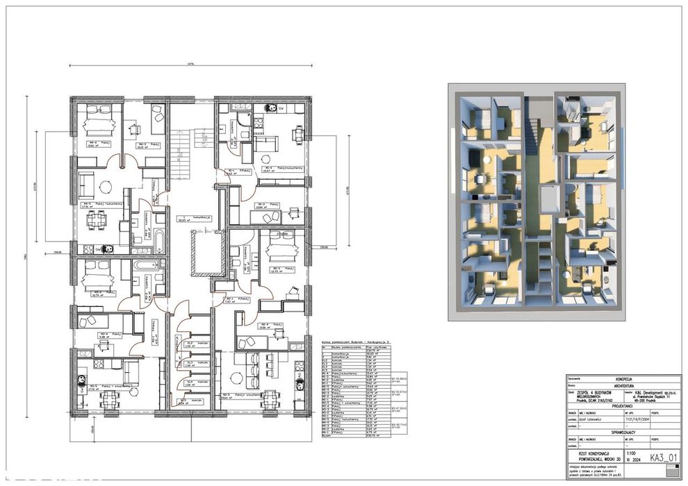 Nowy apartament z tarasem-II piętro- "Słoneczne Tarasy" Prudnik