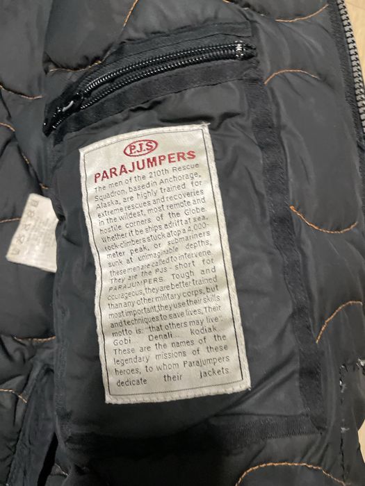 Kurtka meska zimowa puchowa parka Parajumpers faux fur