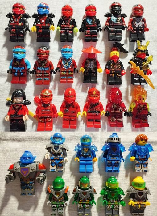 Фігурки лего ніндзяго б/у + нові
