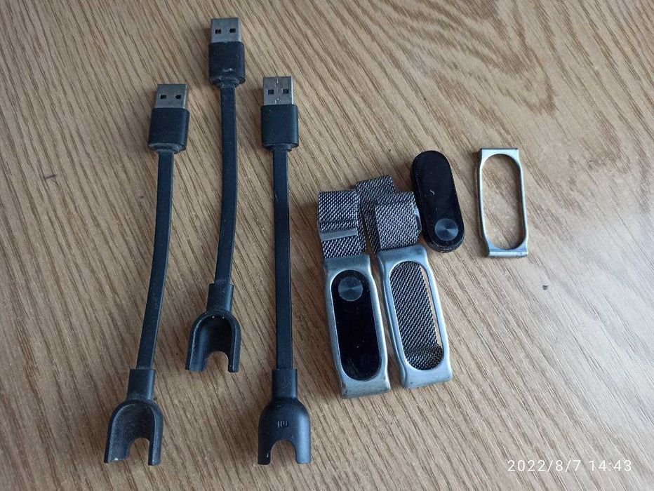 Набір Фітнес-трекерів Xiaomi Mi Band 2 Black з браслетами