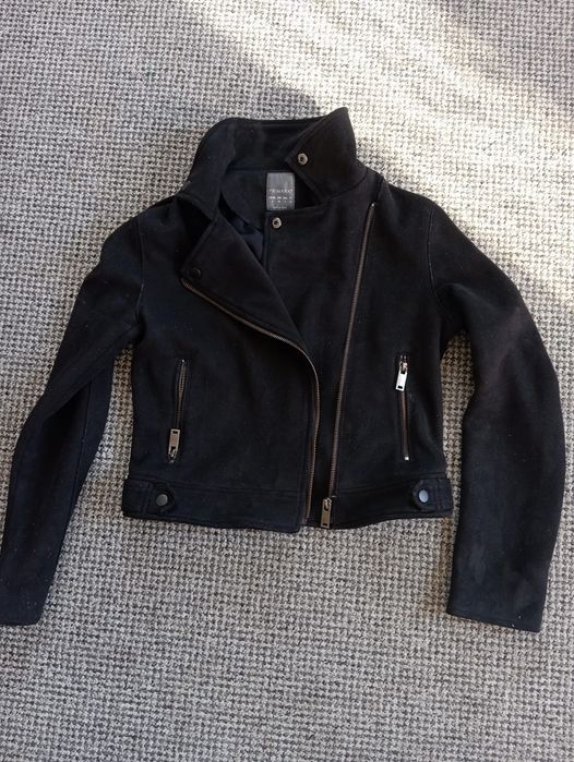 kurtka zamszowa PRIMARK damska ramoneska r 36