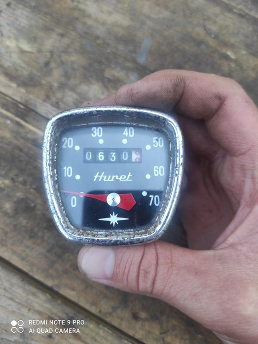Stary licznik rowerowy motorowerowy huret  WSK gnom NSU Sachs 11.78